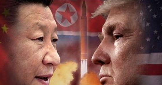 도널드 트럼프 미국 대통령과 시진핑(習近平) 중국 국가 주석이 12일 전화통화로 북한 문제를 집중 논의했다. [연합뉴스]