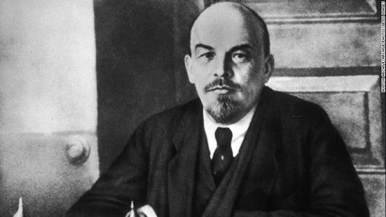 볼세비키를 이끌고 10월혁명에 성공해 세계 최초의 공산정권을 수립한 소련 지도자 블라디미르 레닌.