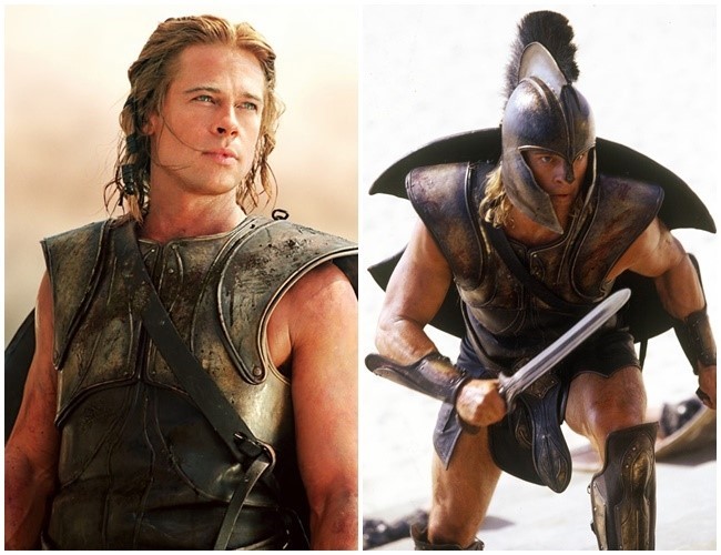 트로이 전쟁의 영웅 아킬레우스는 청동으로 만든 갑옷과 투구, 단검을 사용했다. [영화 트로이]