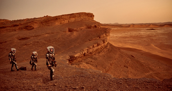 내셔널지오그래픽채널에서 방송한 '인류의 새로운 시작, 마스'는 화성탐사를 공상이 아니라 가까운 2033년의 현실로 그려냈다. [사진=내셔널지오그래픽채널]
