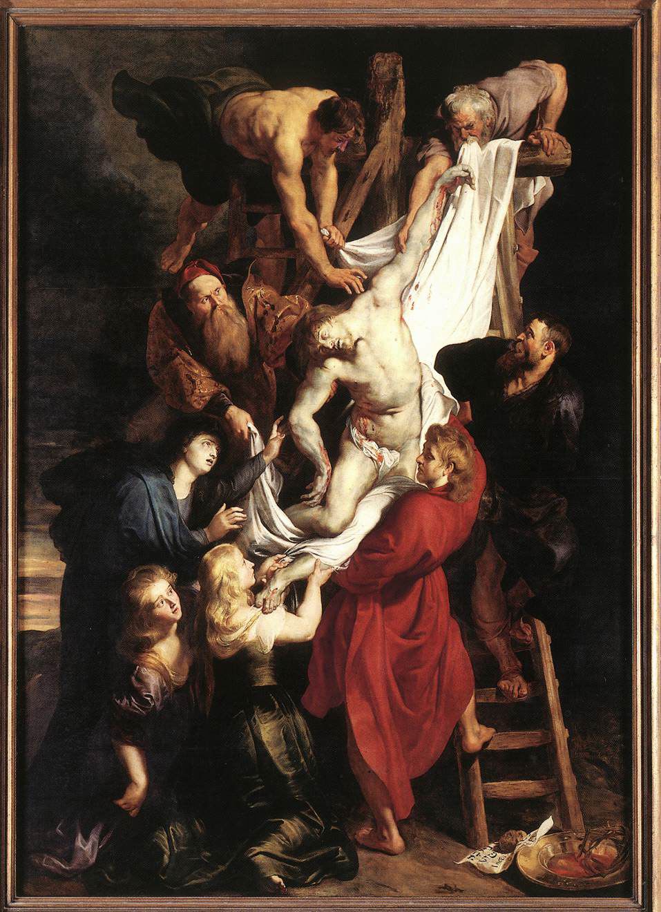 루벤스 작 ‘십자가에서 내려지는 예수’.