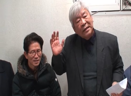 김문수 전 경기지사(왼쪽) 지지모임에 참석한 서경석 목사 [사진 유튜브 캡처]