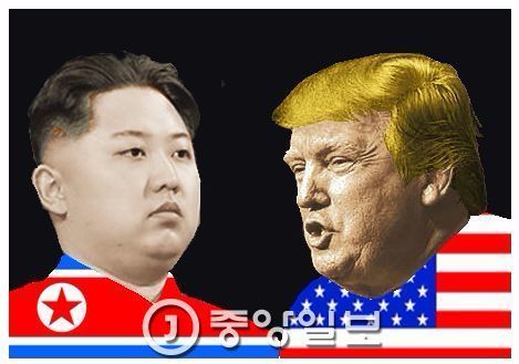 김정은-트럼프 정상회담의 진풍경.