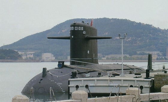 중국 첫 핵잠수함 ‘청정(長征) 1호(한 급?091형)’ [사진 신화망]