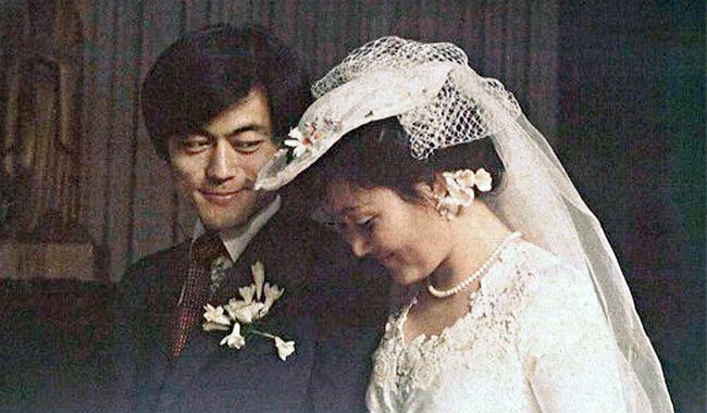 문재인 당선인과 김정숙 여사의 지난 1981년 결혼식.