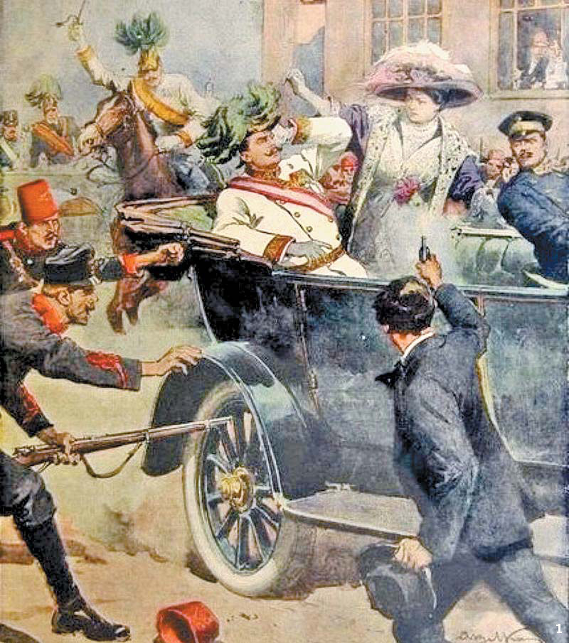 how did the assassination of archduke ferdinand lead to ww1