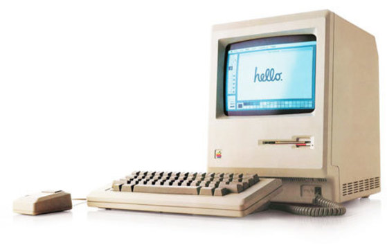 다양한 서체를 쓸 수 있던 1980년대 애플의 매킨토시. [중앙포토]