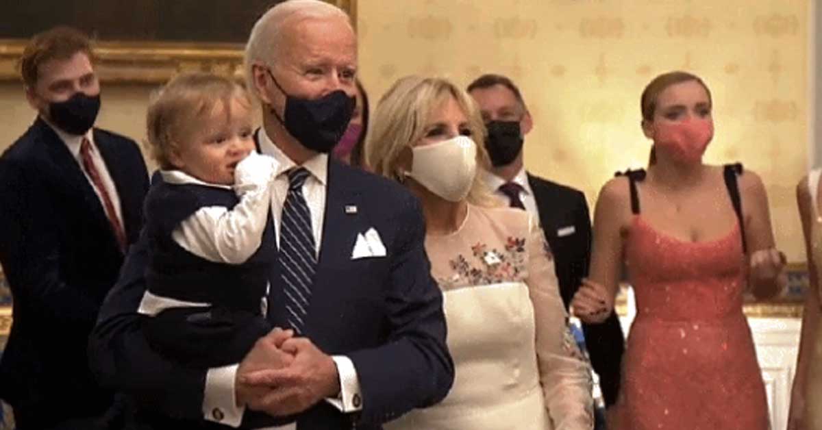 Biden, an 8-month-old baby, hilarious… [영상]