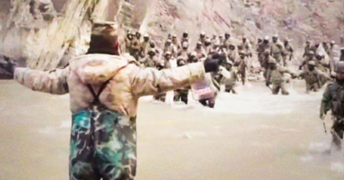 다가오는 인도 군의 양팔로 막았다 … 26 억 명이 중국 영웅 찬송가에 열광