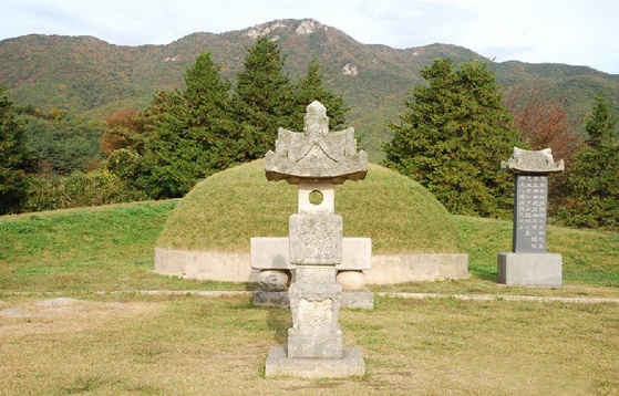 영화 '명당'의 주제가 된 남연군 묘. [사진 백재권]