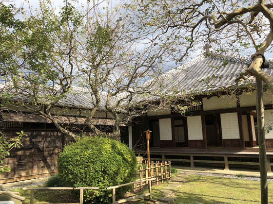 에도 막부시대 말기인 1841년 미토번의 번주 도쿠가와 나리아키가 설립한 교육기관 고도칸의 전경. 미토학은 메이지유신의 사상적 기반이 된 존왕양이론을 낳았다. 서승욱 특파원 