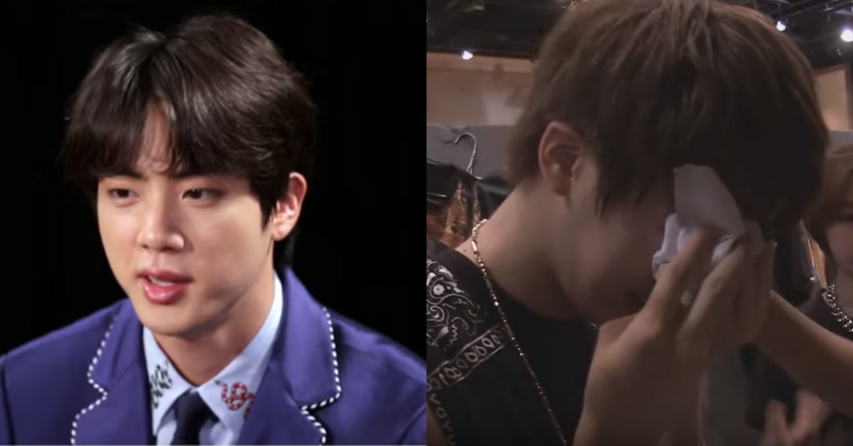 Why Bts Jin Cried After First Performance