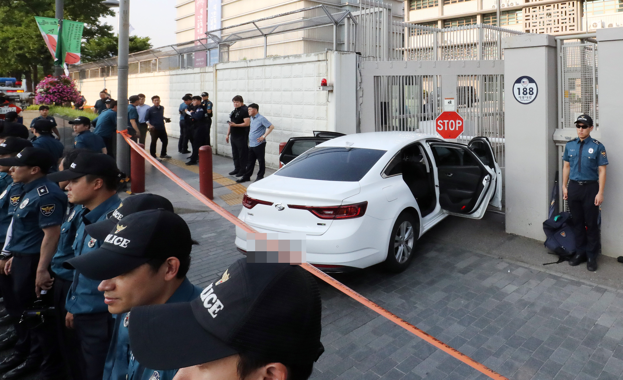 Полиция в Южной Корее машины 2021