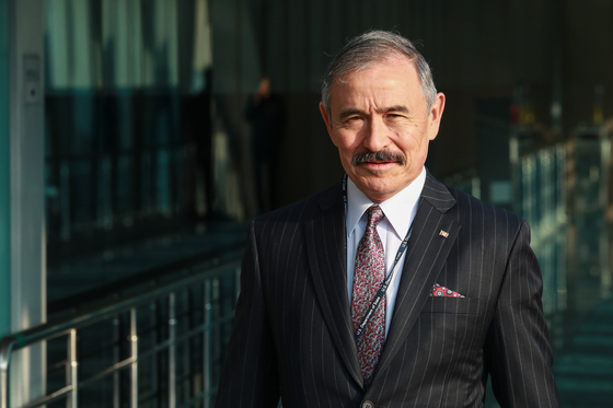 해리 해리스 주한 미국대사. [중앙포토]