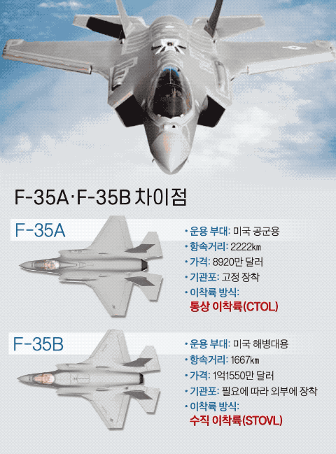 [단독] 수직 이착륙 경 항공기 용 ‘F-35’… 20 대 추가 구매
