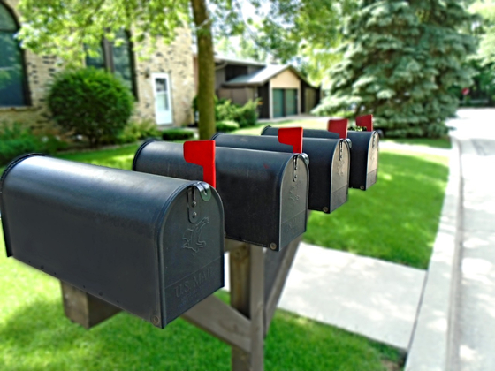 A mailbox of the house installed in front of the patio. [픽사베이]