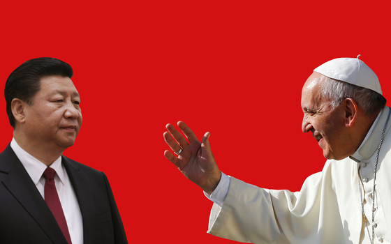 Pope Francis and Chinese President Xi Jinping.[로이터]