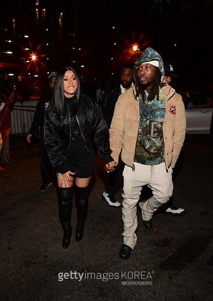 ATLANTA, GA - FEBRUARY 28: Cardi B and Offset attend Hawks vs Nets After Party at Gold Room on February 28, 2020 in Atlanta, Georgia.(Photo by Prince Williams/Wireimage)