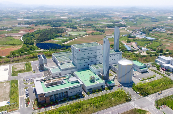 View of SRF Cogeneration Power Plant in Sanpo-myeon, Naju-si, Jeollanam-do, Freelancer Jang Jeong-pil