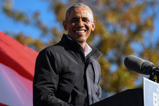 The former president of the United States, Barack Obama. [로이터=연합뉴스]