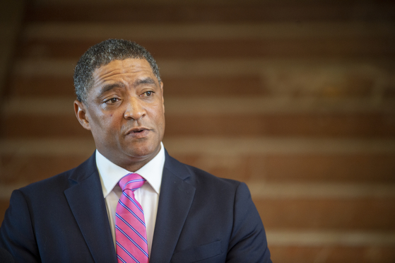 Congressman Cedric Richmond was named a senior White House aide. [AP=연합뉴스]