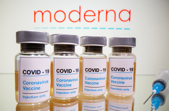 Corona 19 vaccine developed by the US pharmaceutical company Modena. [연합뉴스]