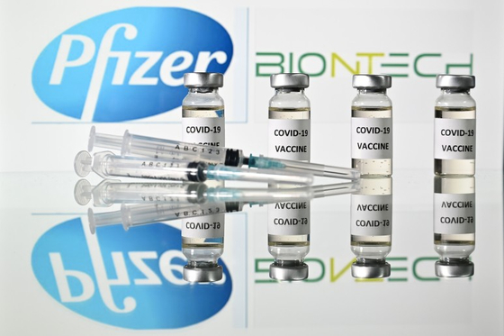 Corona 19 vaccine from the American pharmaceutical company Pfizer [AFP=연합뉴스]