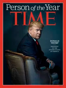 President Donald Trump, who was selected by Time magazine as 'Person of the Year' in 2016, has been nominated for the following year until this year. 