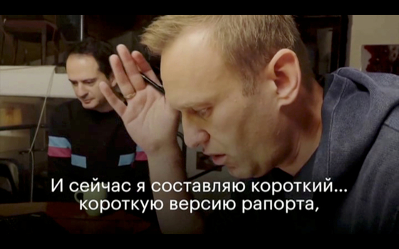 Navalni deludes himself as a high-ranking Russian NSC official and talks to a member of the Poison Team of the Russian Federal Security Agency (FSB). [로이터=연합뉴스] 