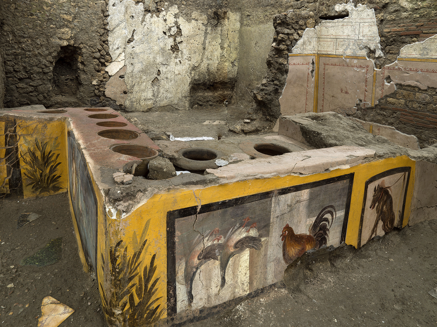 Did the Romans eat this too?  Pompeii restaurant discovered in 2000 years