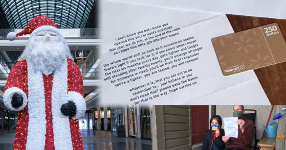 Canada’s secret Santa’s gift that 400 people rang…  In the end, the identity is not revealed