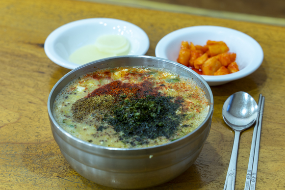 전주 '베테랑' 칼국수