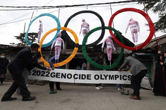 중국 북경 동계 올림픽 날 … 미국 의회 라인 “신강 인권 침해, 철회 필요”