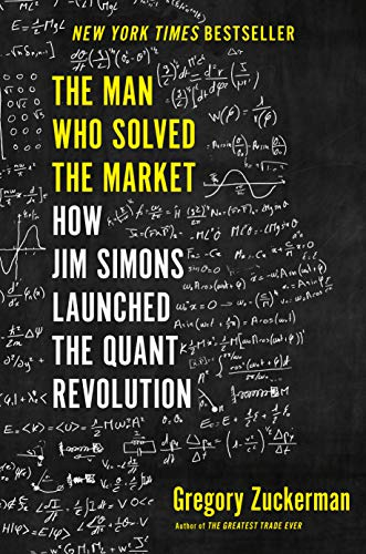 사이먼은 '시장을 푼 사람'으로 추앙받았다. 사진은 그를 다룬 책인 『시장을 푼 사람: 짐 사이먼스는 어떻게 퀀트혁명을 시작했나』이다. 