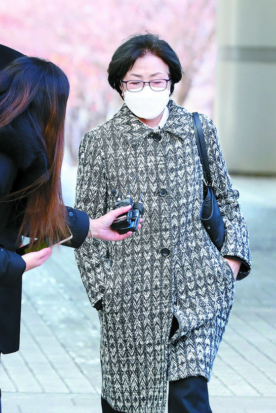 Kim Eun-kyung arrested the court “Planned resignation, no previous government”