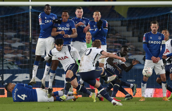 Son Heung-min acknowledges 3 help in Everton…  Most Attack Point Tie