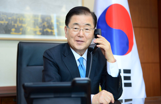 Eui-yong Eui, the first call after taking office with the US Secretary of State…  “Soon high-level consultation”