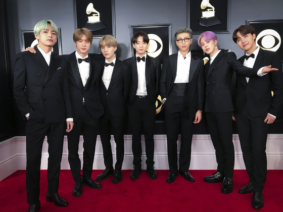 ‘Grammy Candidate’ BTS performs at awards ceremony…  First Korean singer