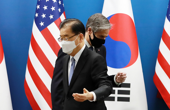 The U.S. human rights issue was clarified, but the Ministry of Foreign Affairs was in “Korean listening mode.”