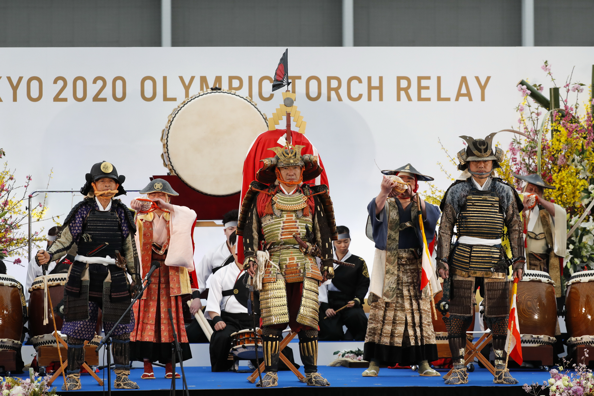 Tokyo Olympic torch relay, departing from Fukushima, where the earthquake occurred 10 years ago