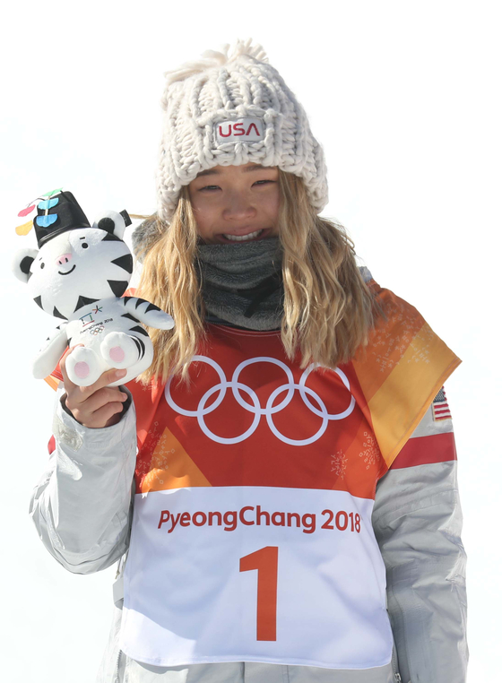 2018년 평창동계올림픽 스노보드 여자 하프파이프 결승에서 한국계 미국인 클로이 김이 올림픽 금메달을 거머쥐었다. 오종택 기자