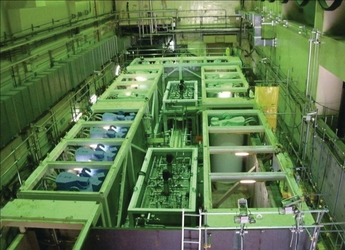 후쿠시마 원전 사고 현장에서 설치된 ALPS(액체 오염물질 고도 처리 시스템)