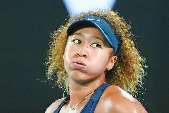 우울증을 앓고 있는 테니스 스타 오사카 나오미. [AFP=연합뉴스]